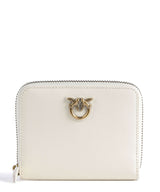 Pinko Taylor Portefeuille bianco seta/antique gold