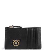 Pinko Airone Kreditkartenetui nero/antique gold
