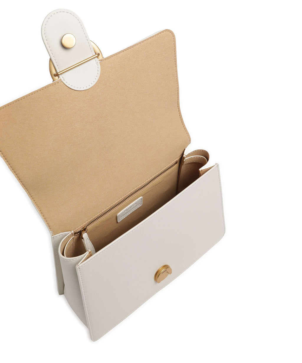 Pinko Love One Classic Handbag bianco seta/antique gold