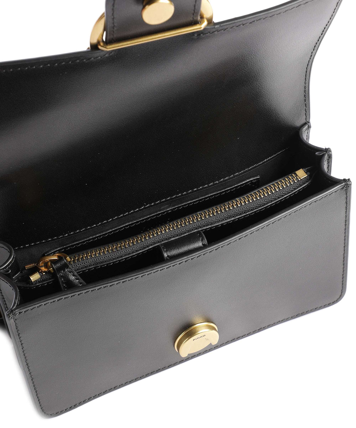 Pinko Love One Mini Shoulder bag nero/antique gold