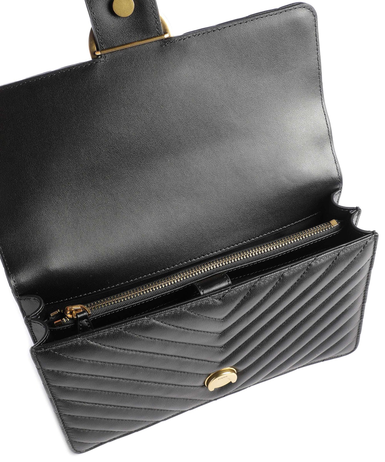 Pinko Love One Classic Shoulder bag nero/antique gold