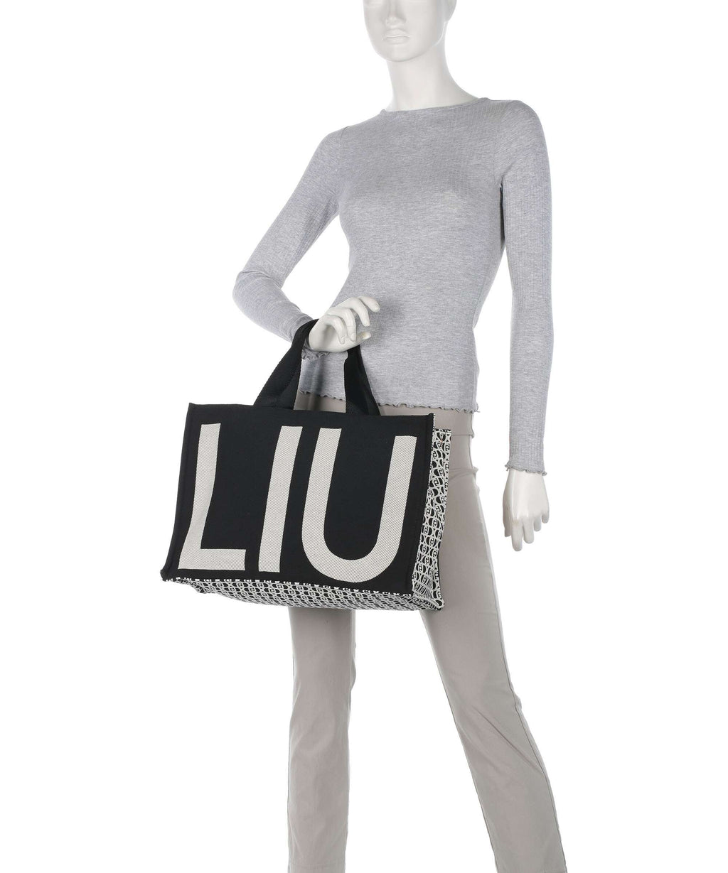 Liu Jo Logo Tote bag black logo                    