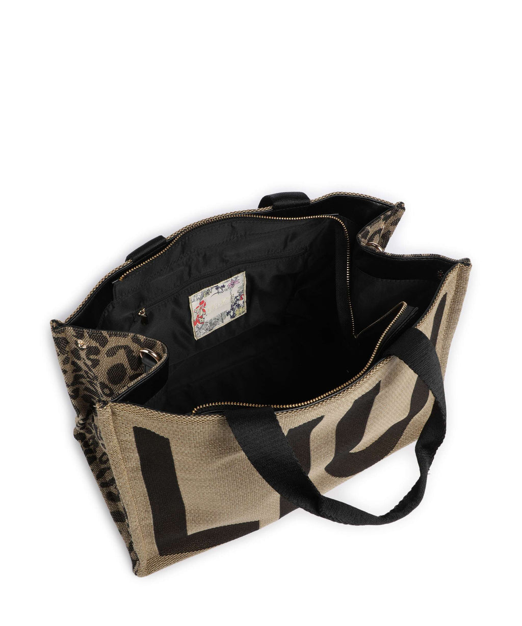 Liu Jo Animalier Tote bag brown animalier               