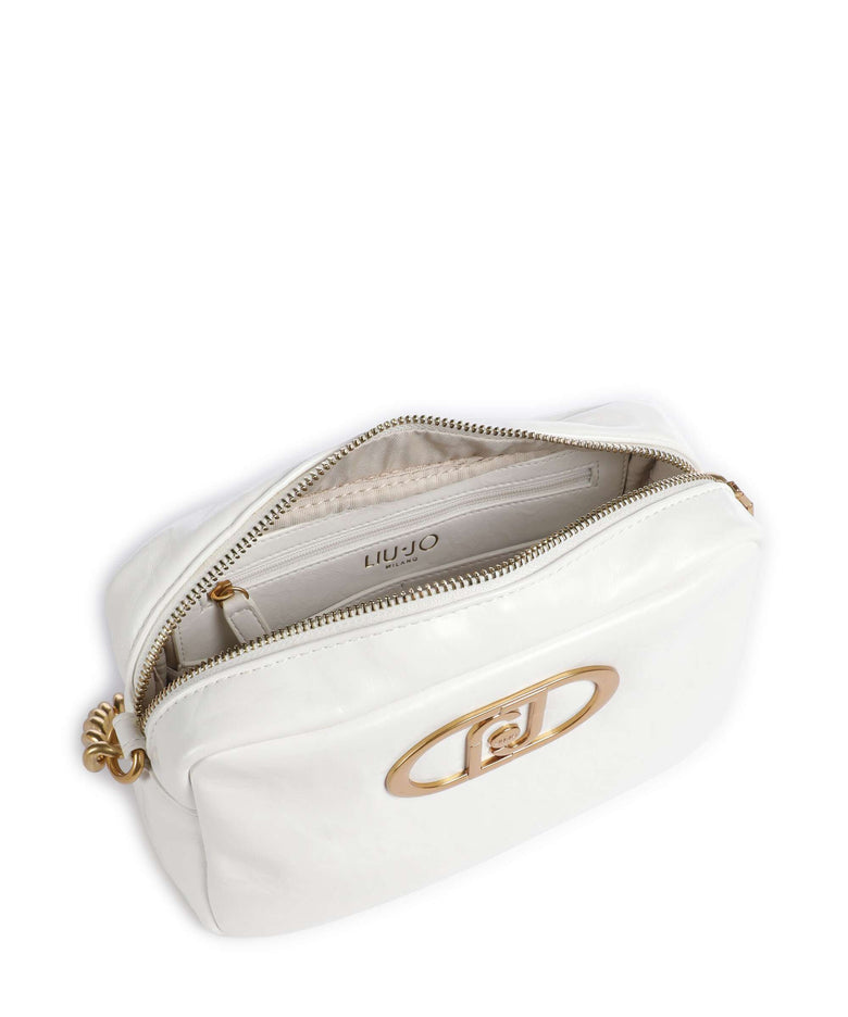 Liu Jo Lapuffy Crossbody bag offwhite