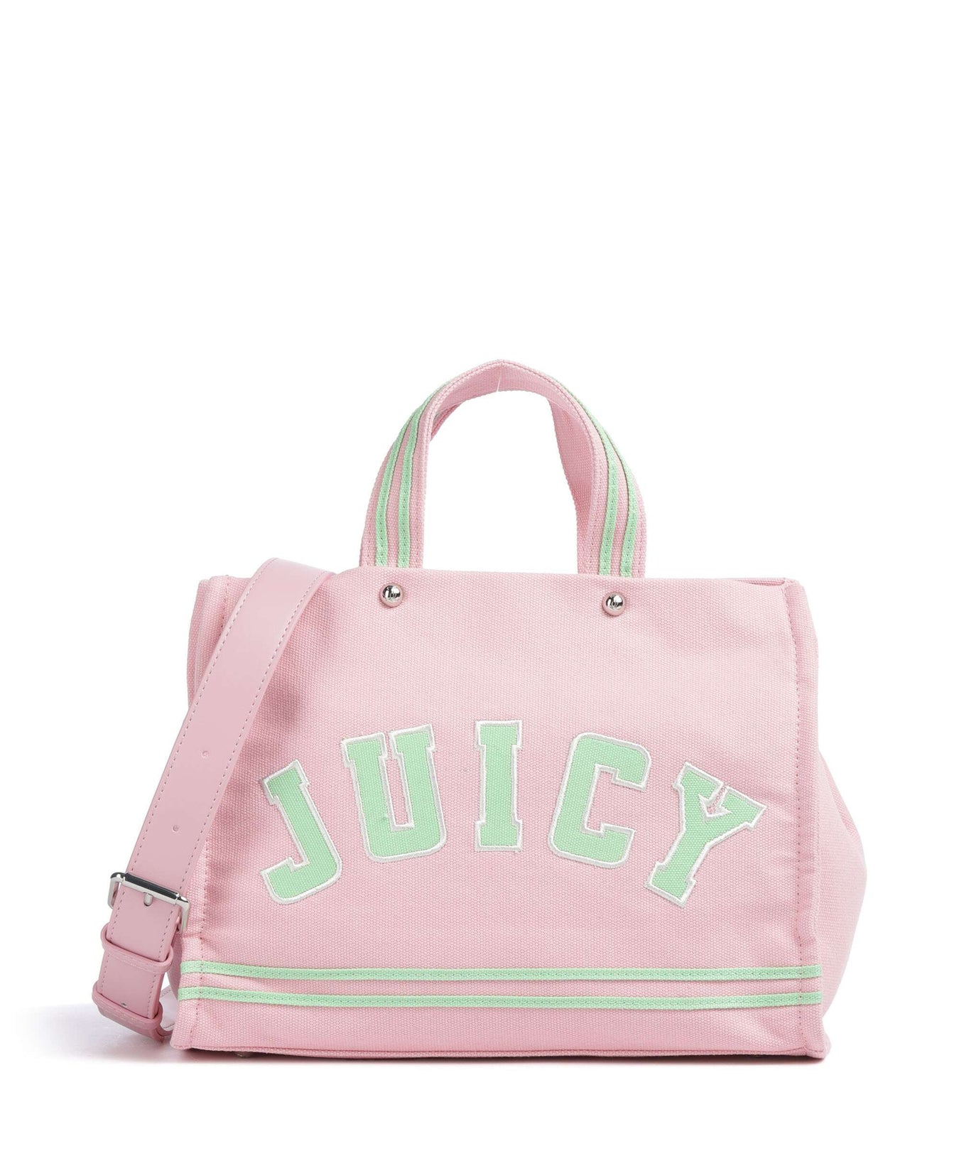 Juicy Couture Iris Patch Canvas M Handbag juicy pink/summer green