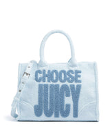 Juicy Couture Iris Toweling M Handtasche light alaskan blue