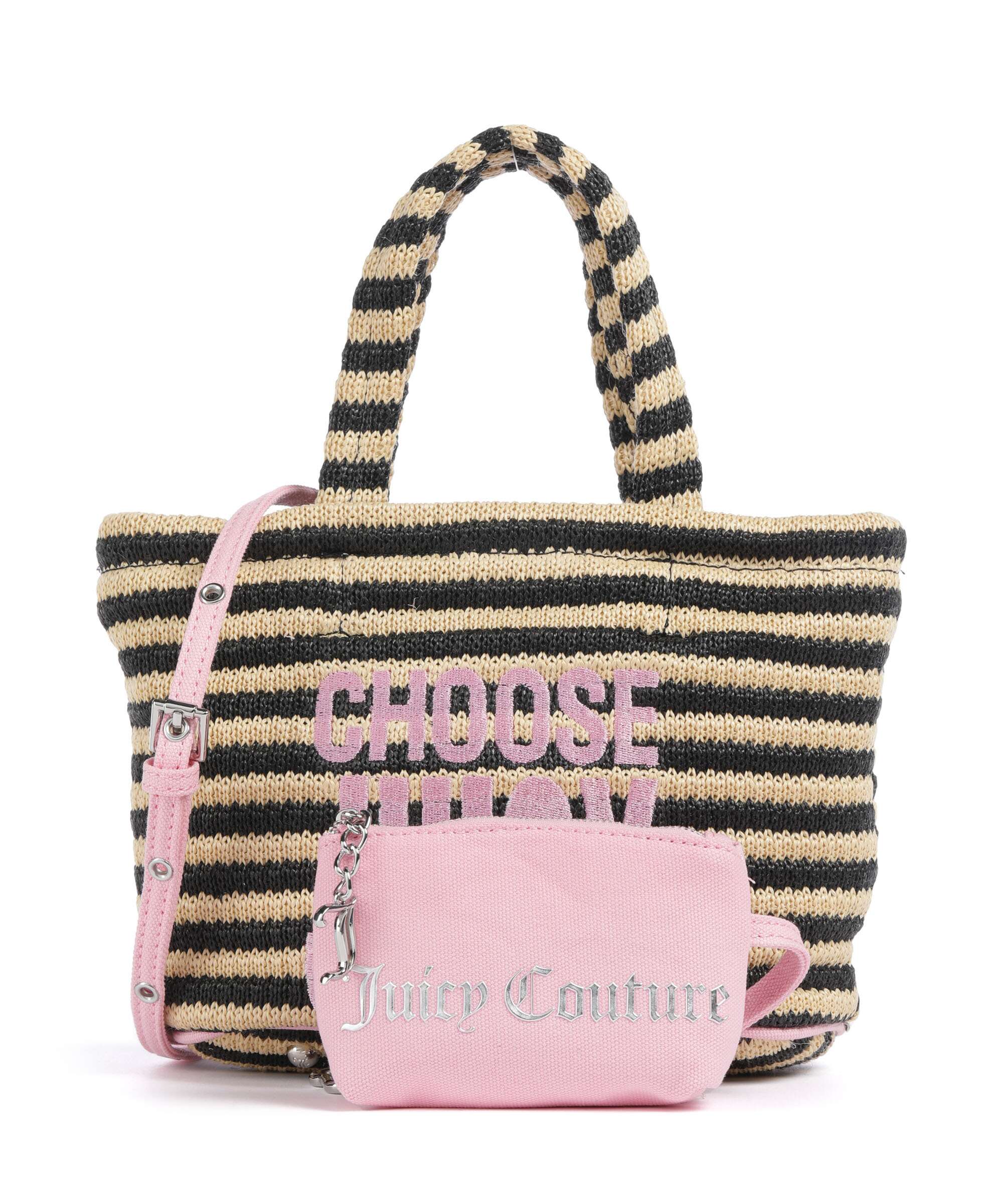 Juicy Couture Nora Straw S Handbag juicy pink