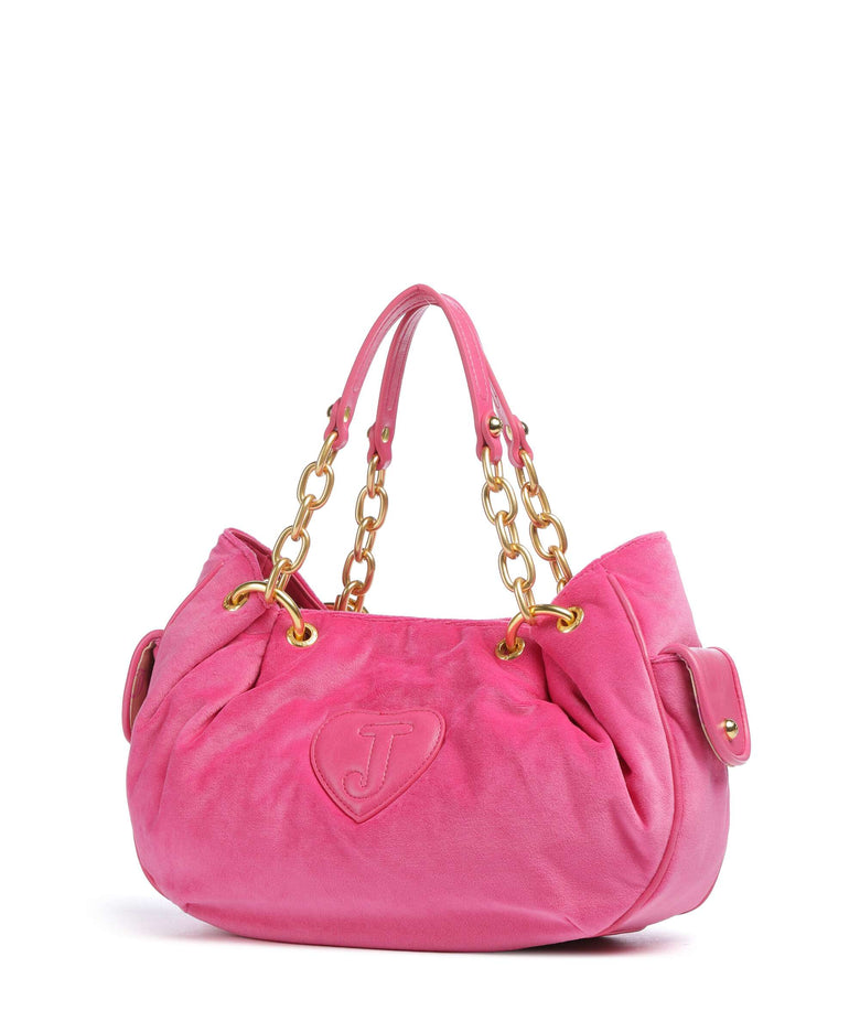 Juicy Couture Daydreamer Classic Crest M Hobo bag pink yarrow