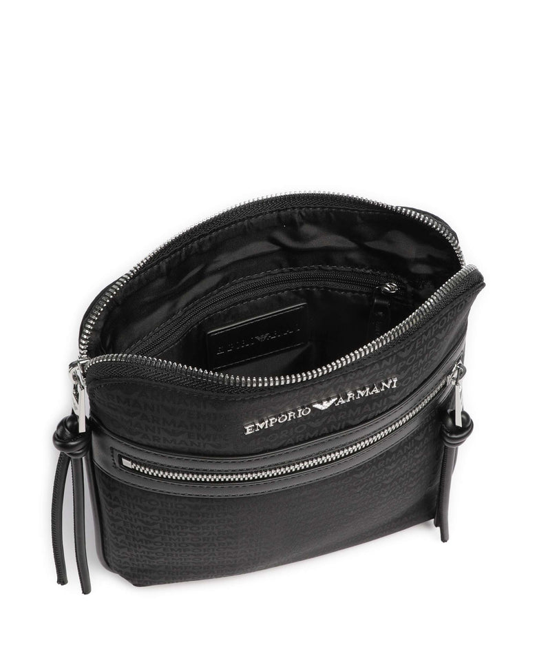 Emporio Armani Monogram Crossbody bag black beauty