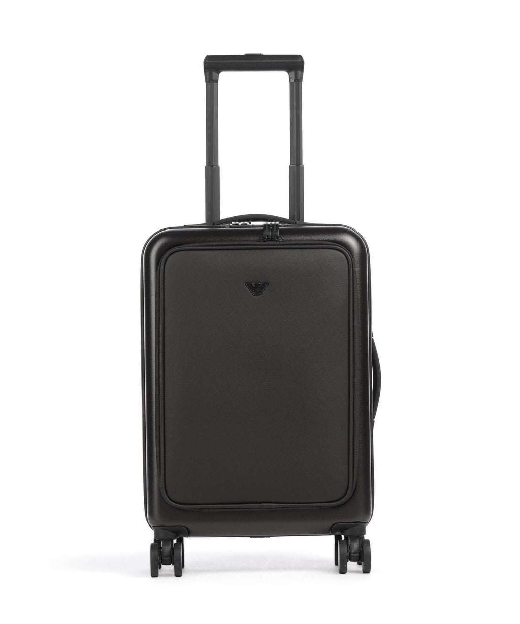Emporio Armani Business Regenerated Spinner (4 wheels) ebony
