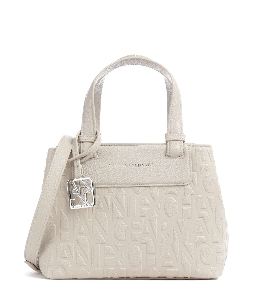 Armani Exchange Liz Monogram S Handbag script