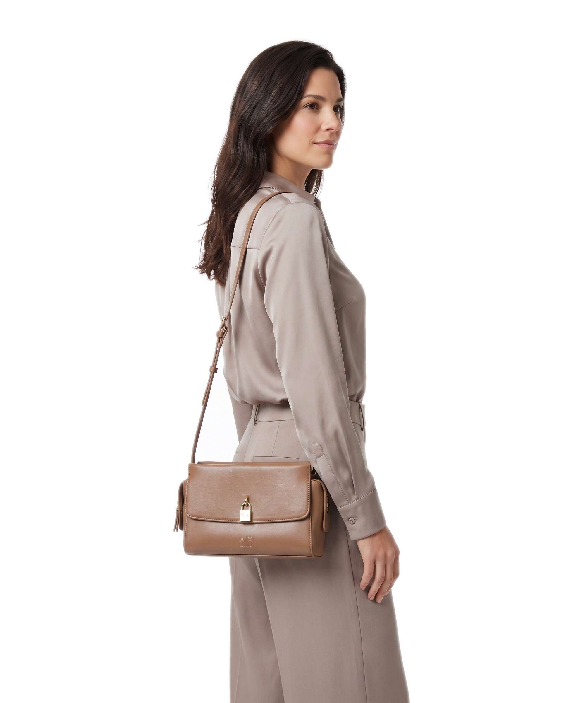 Armani Exchange Taylor Crossbody bag marionette