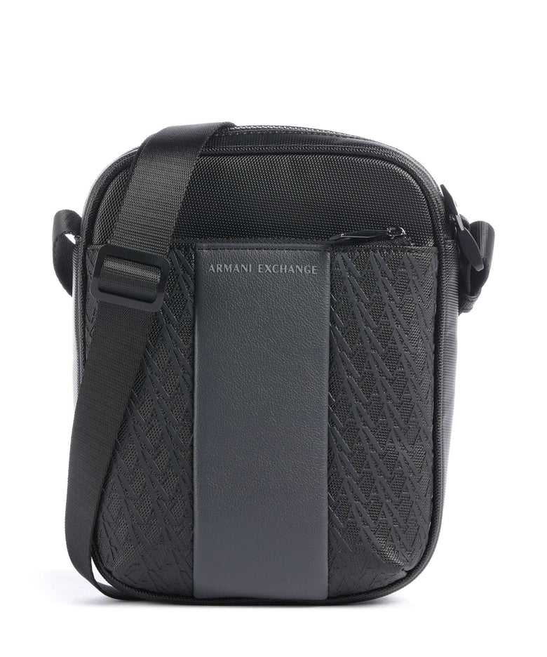 Armani Exchange William Crossbody bag black/forged iron