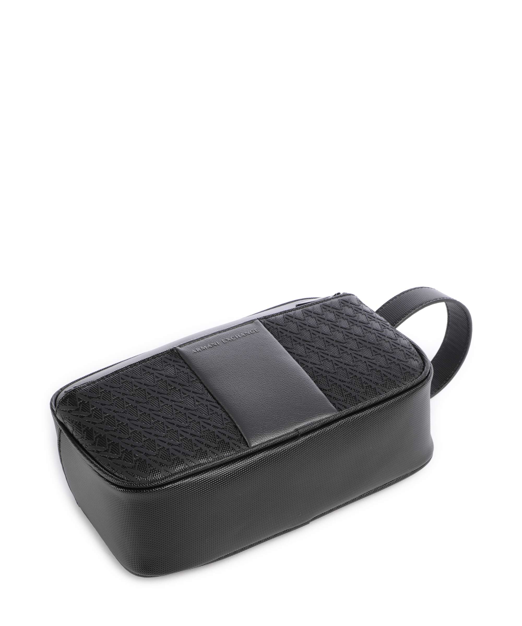 Armani Exchange William Toiletry bag black/forged iron