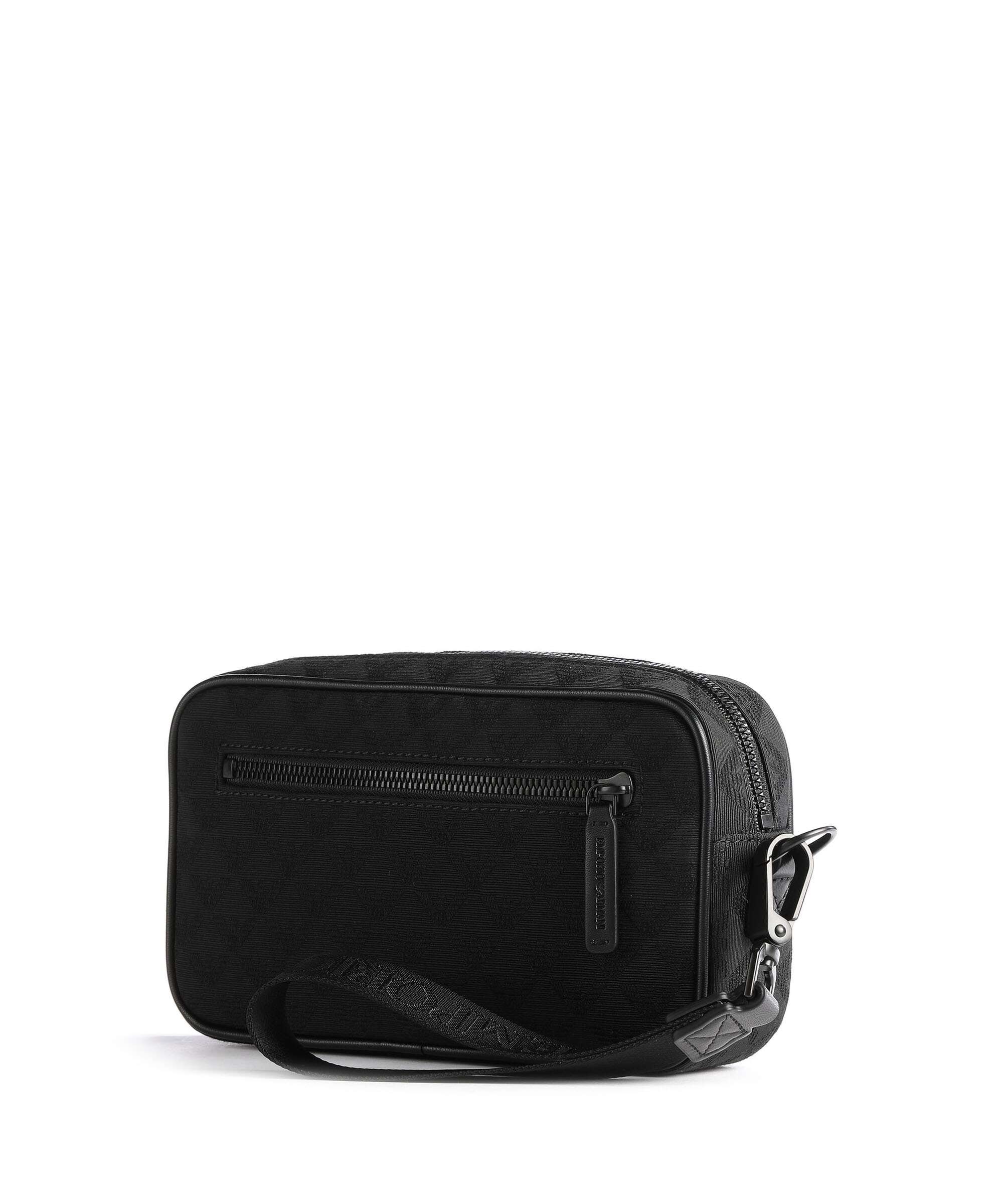 Emporio Armani Omnia Jacquard Toiletry bag black
