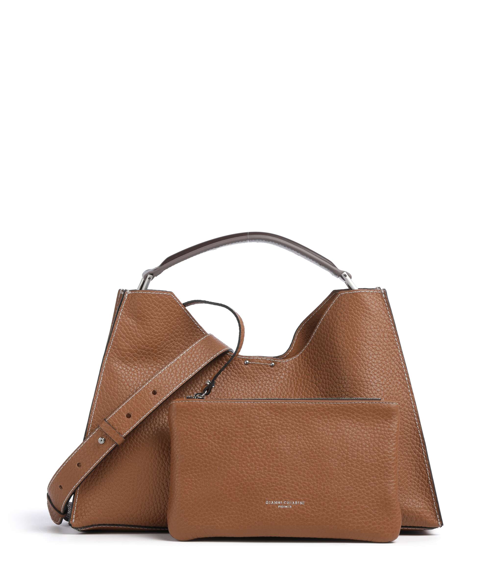 Gianni Chiarini Aurora Hobo bag noce