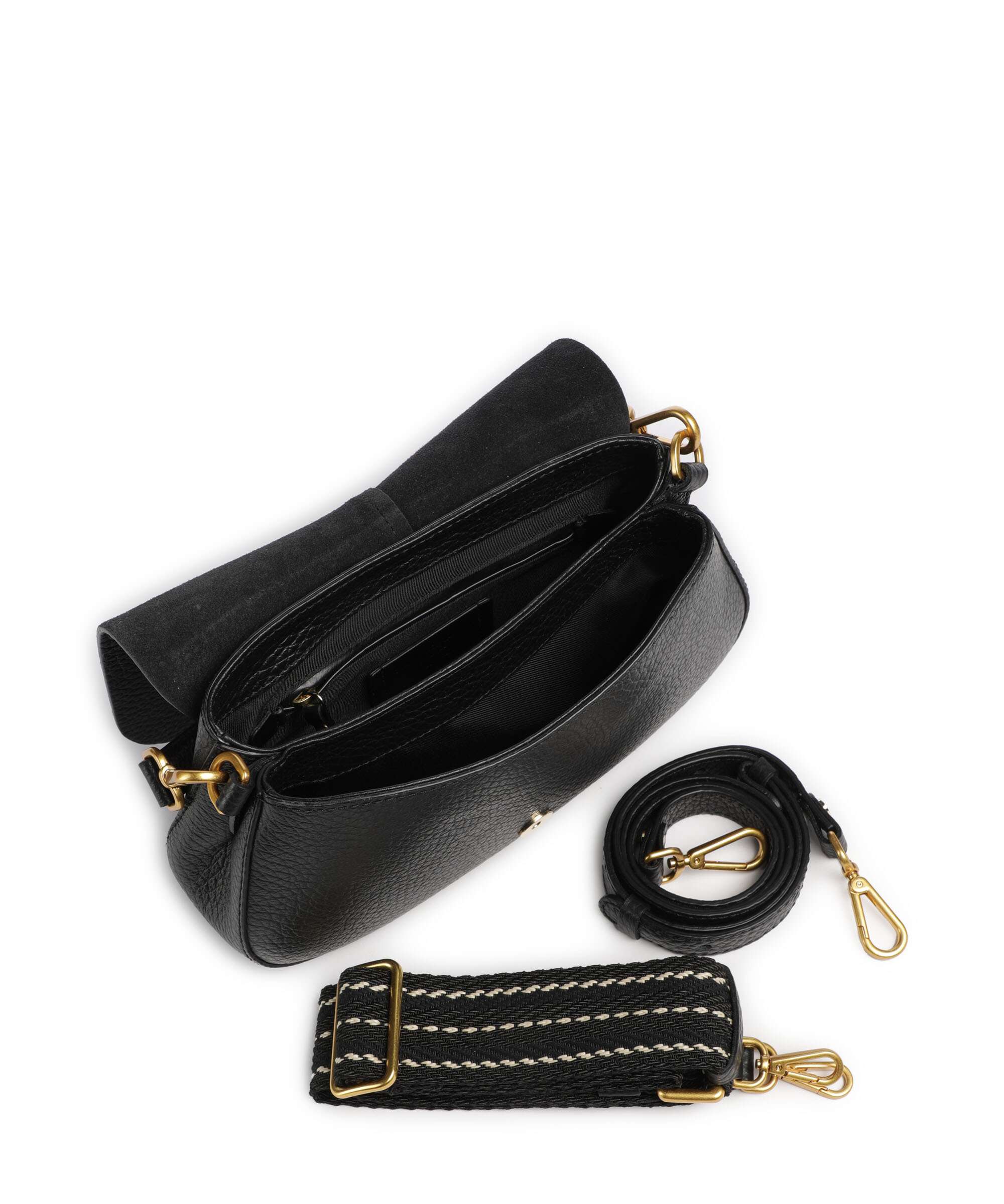 Gianni Chiarini Helena Round Shoulder bag nero