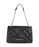 Love Moschino Quilted Schultertasche nero