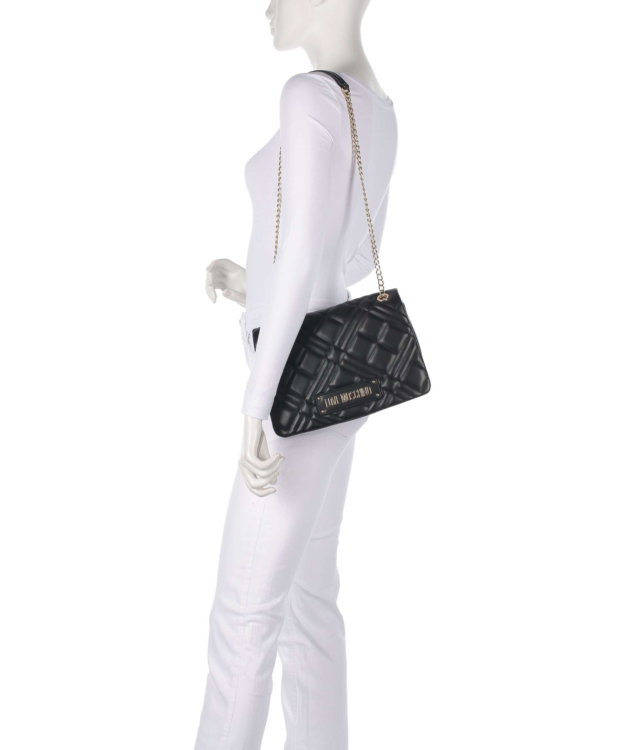 Love Moschino Quilted Shoulder bag nero