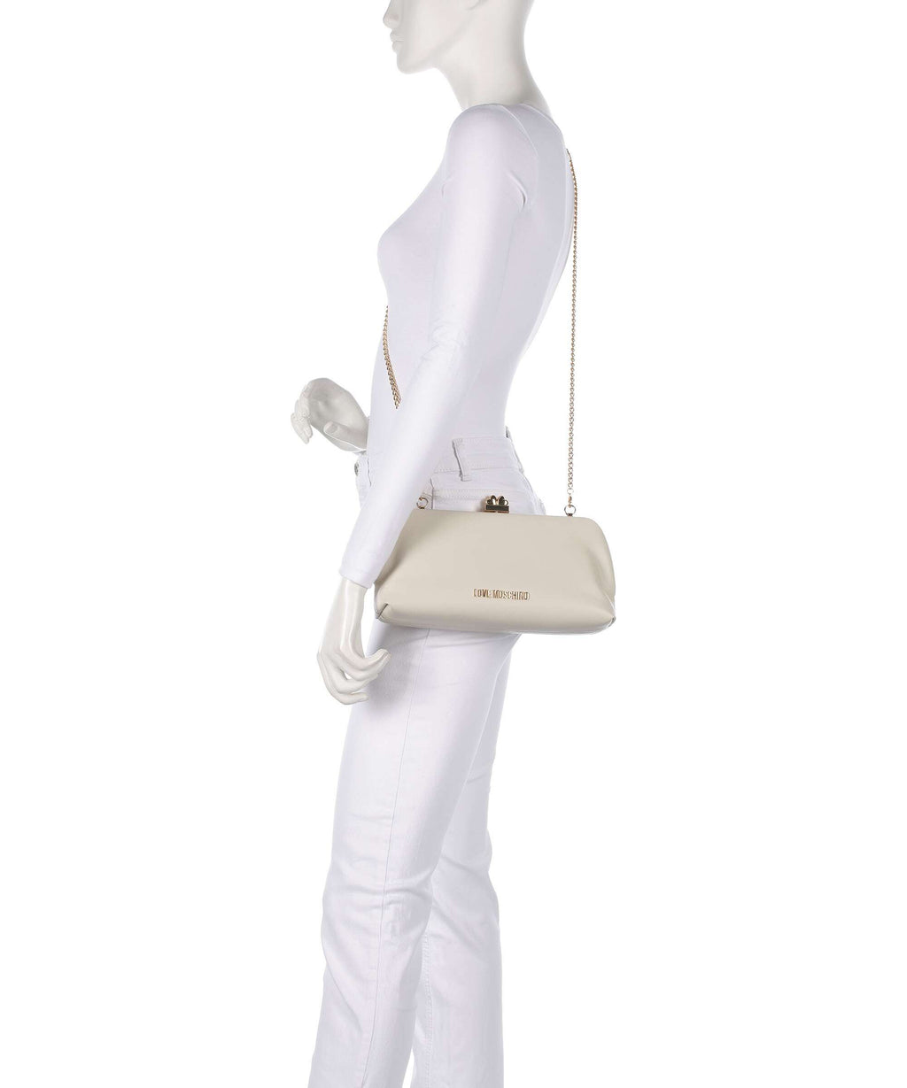 Love Moschino Smart Daily Crossbody bag avorio