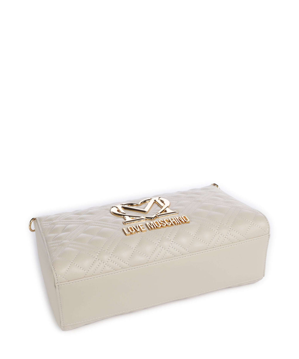 Love Moschino Allure Crossbody bag avorio