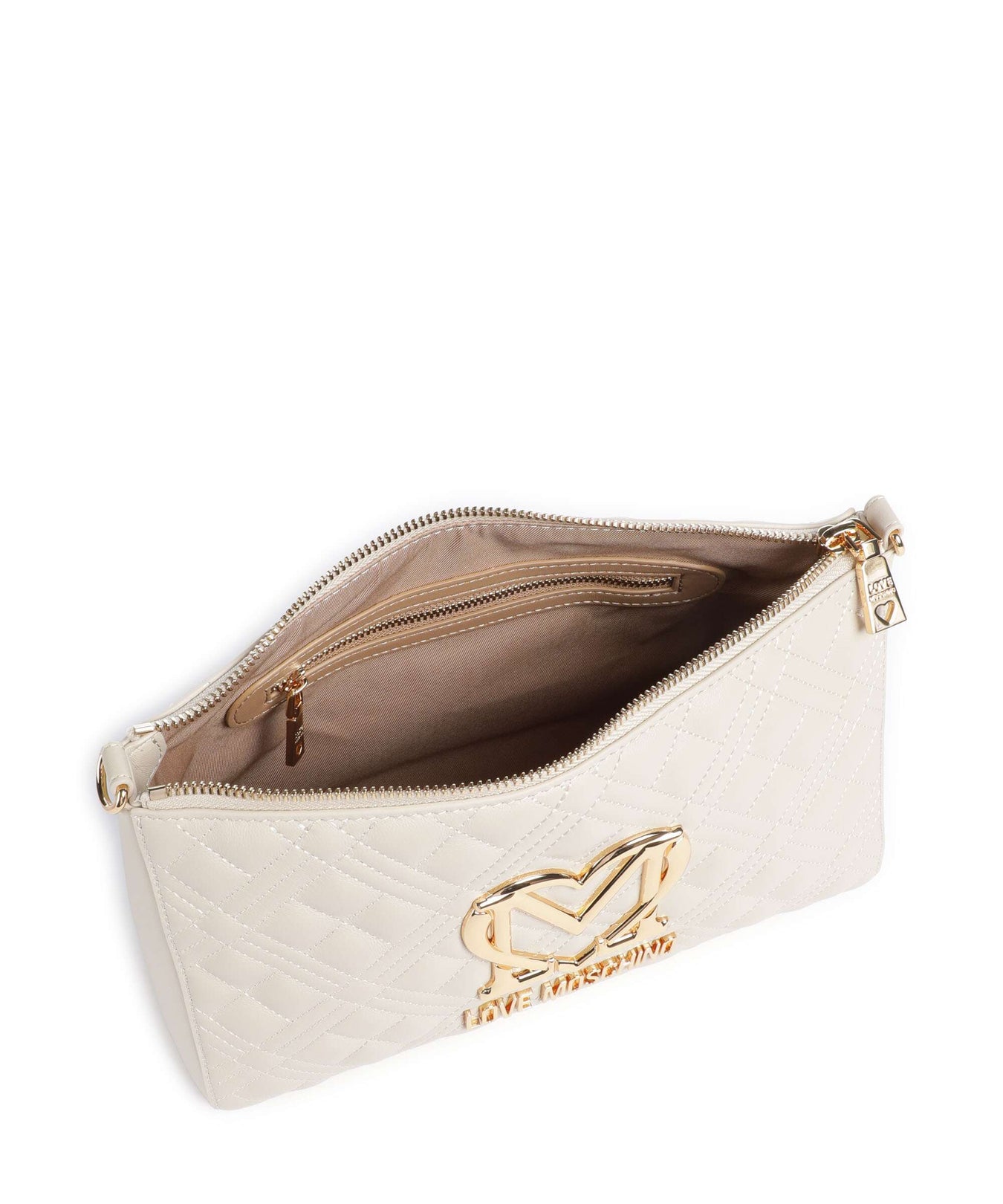 Love Moschino Allure Crossbody bag avorio