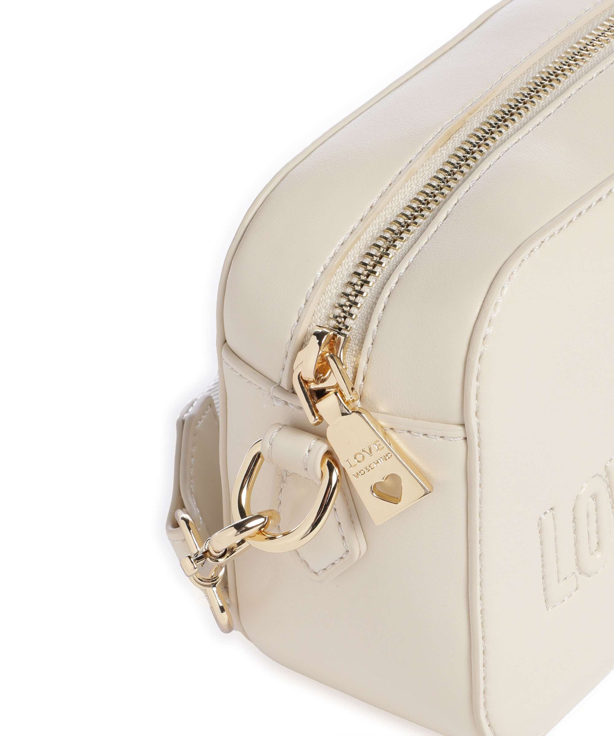 Love Moschino Ember Crossbody bag avorio