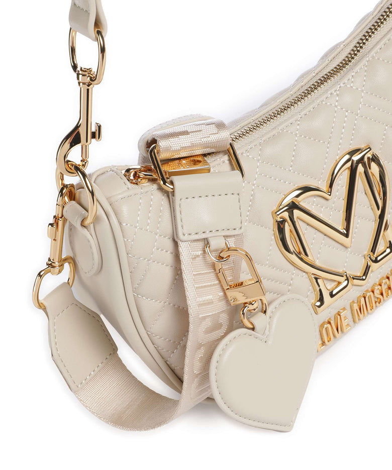 Love Moschino Allure Shoulder bag avorio