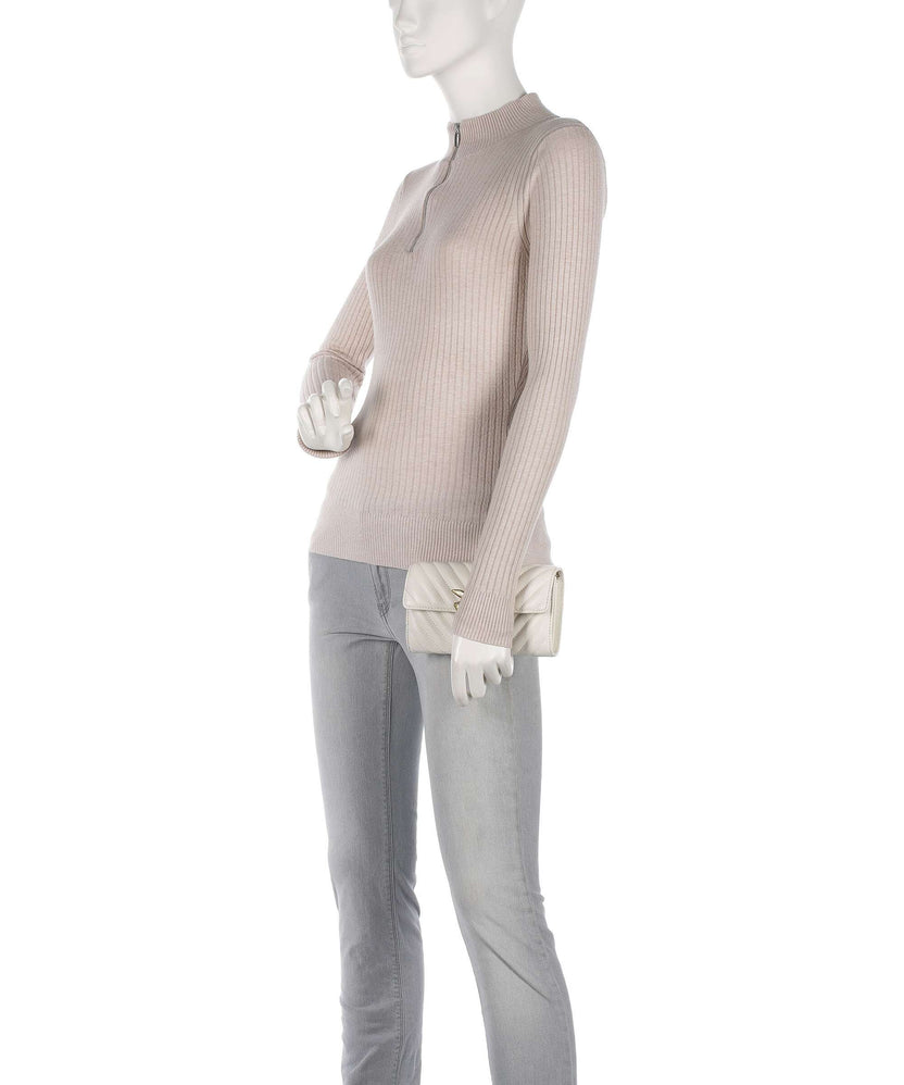 Pinko Love One Wallet bianco seta/antique gold