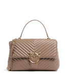 Pinko Love Lady Puff Big Handtasche biscotto zenzero