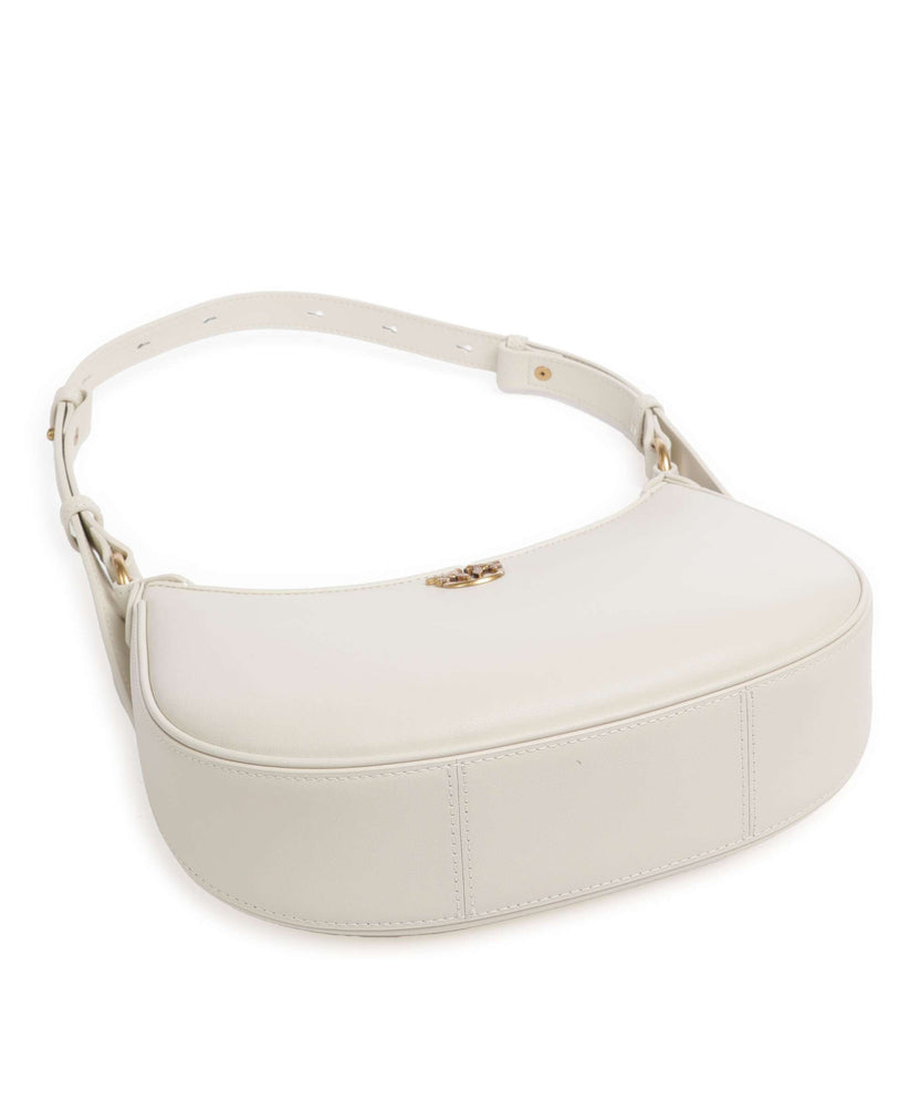 Pinko Half Moon Mini Shoulder bag bianco seta/antique gold