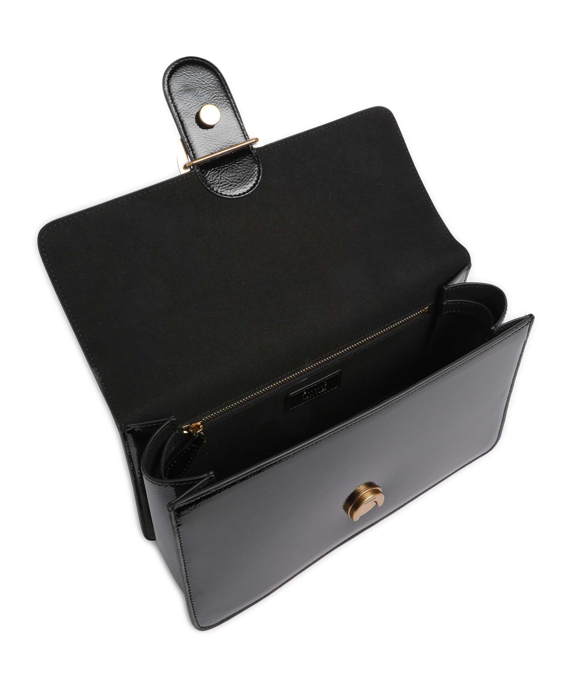 Pinko Love One Classic Crossbody bag nero/antique gold