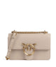 Pinko Love One Mini Sac porté épaule beige/grigio fumo/antique gold