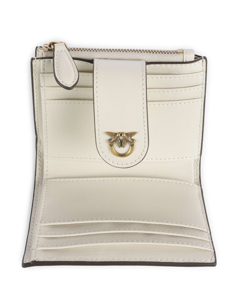 Pinko Wallet bianco seta/antique gold