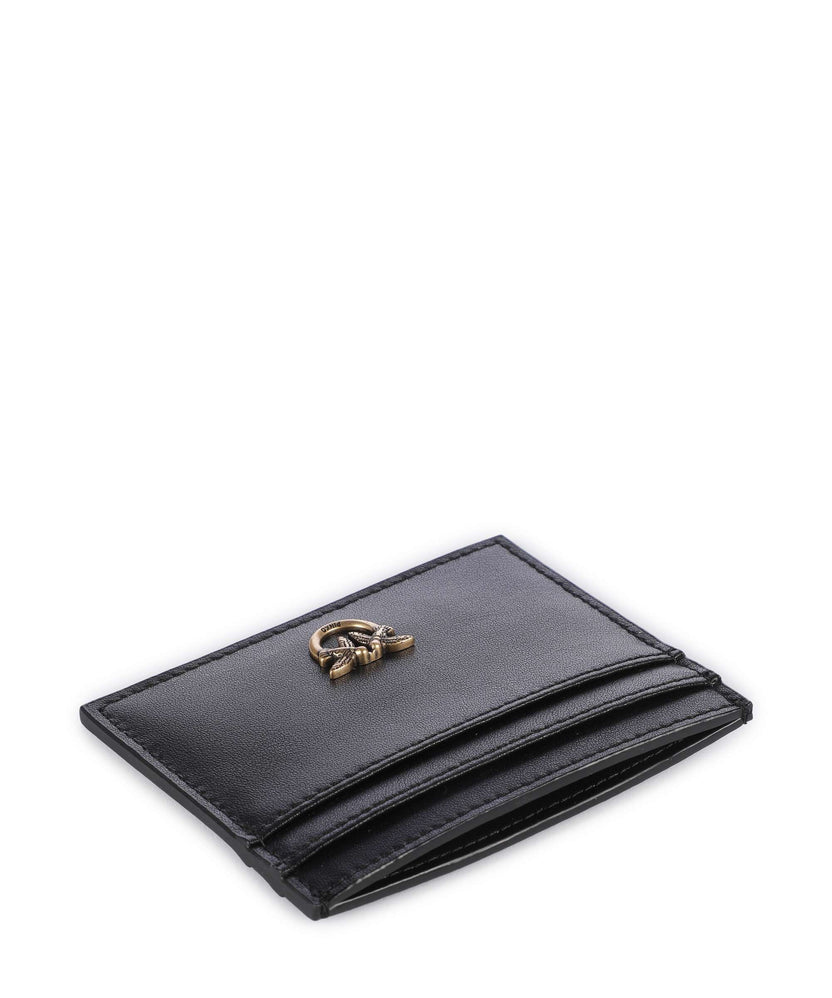 Pinko Credit card holder nero/antique gold