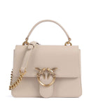 Pinko Love One Mini Sac bandoulière beige/grigio fumo/antique gold