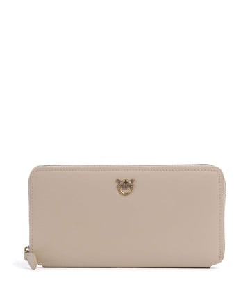Pinko Ryder Wallet beige/grigio fumo/antique gold