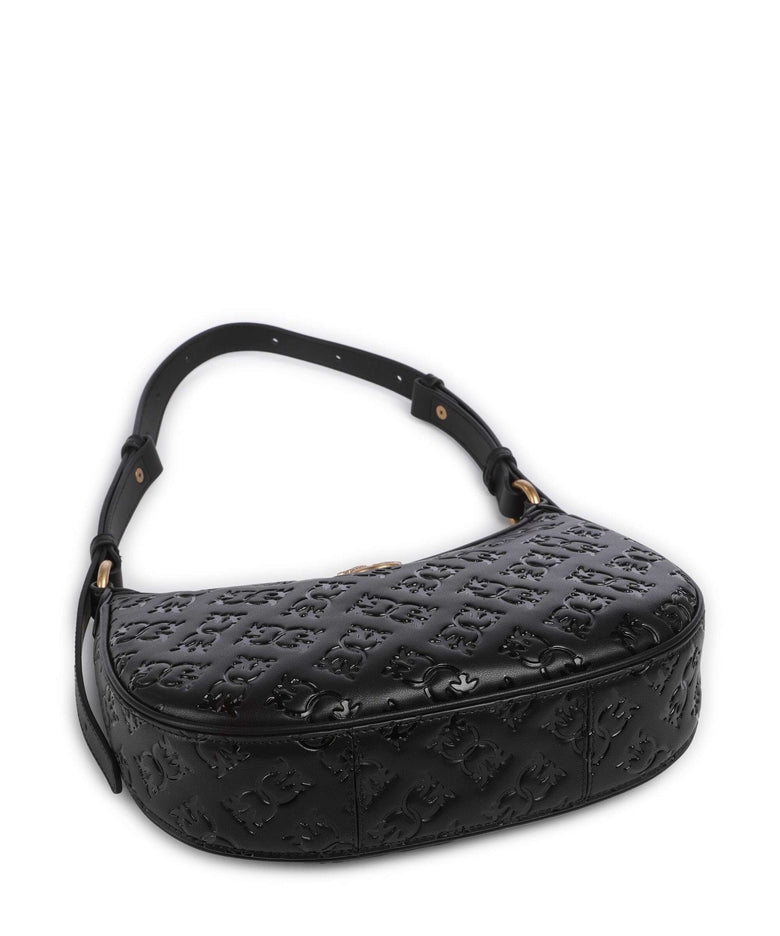Pinko Half Moon Mini Shoulder bag nero/antique gold