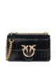 Pinko Love One Mini Sac porté épaule nero/antique gold