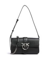 Pinko Love One Classic Slouchy Sac porté épaule nero/old silver
