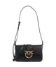 Pinko Love One Mini Slouchy Sac porté épaule nero/antique gold