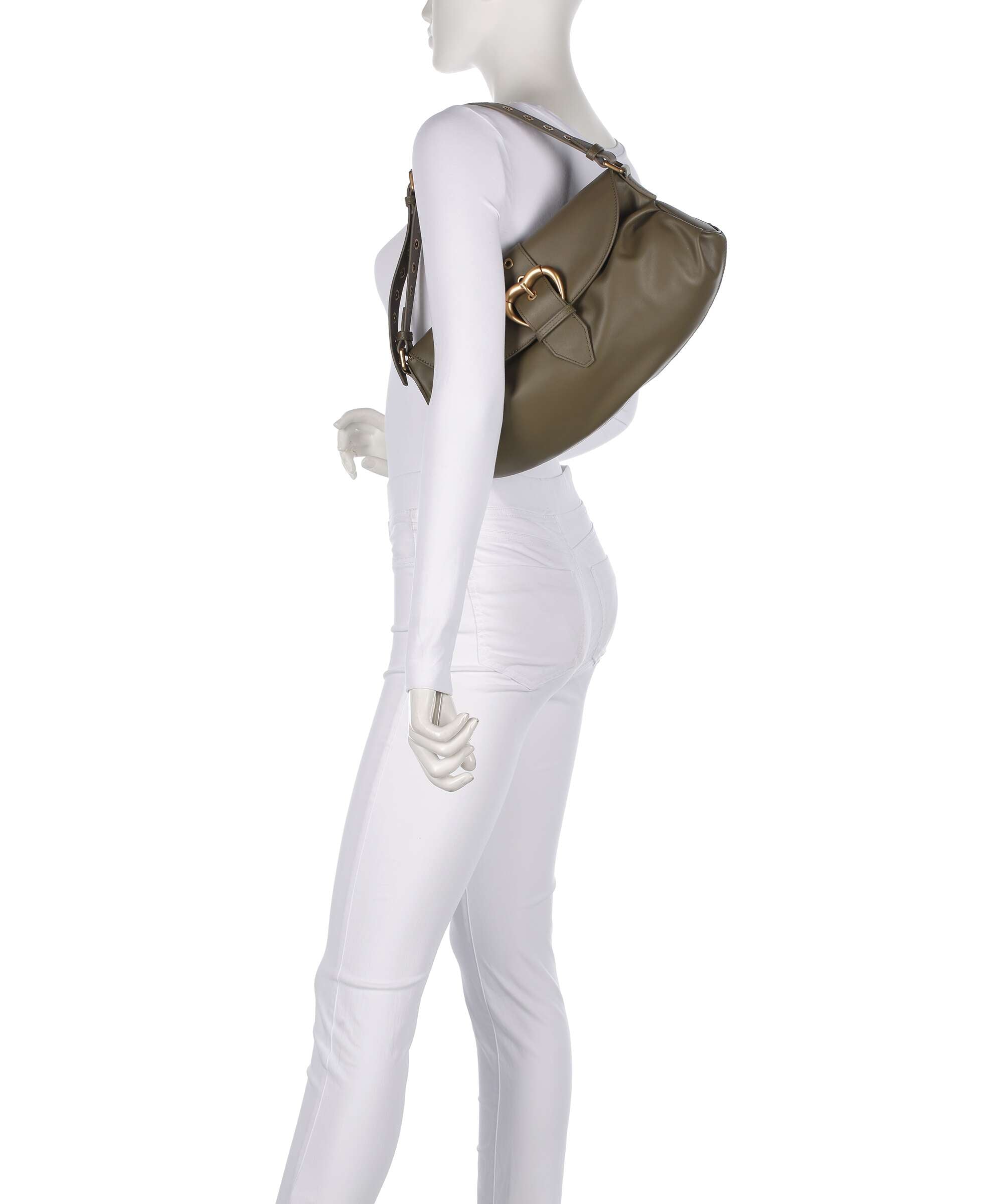 Pinko Jolene Classic Shoulder bag scricciolo/antique gold