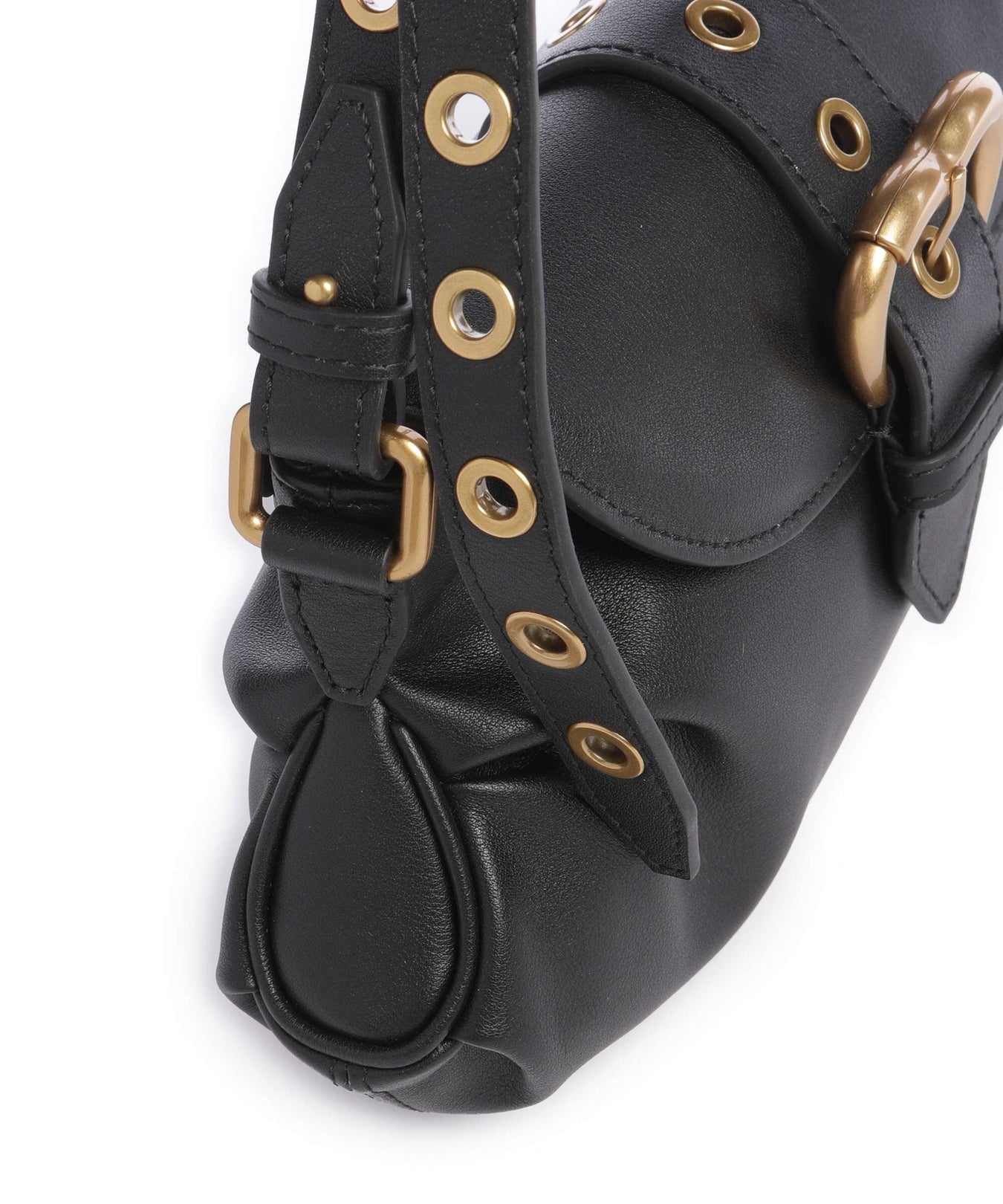 Pinko Jolene Mini Shoulder bag nero/antique gold