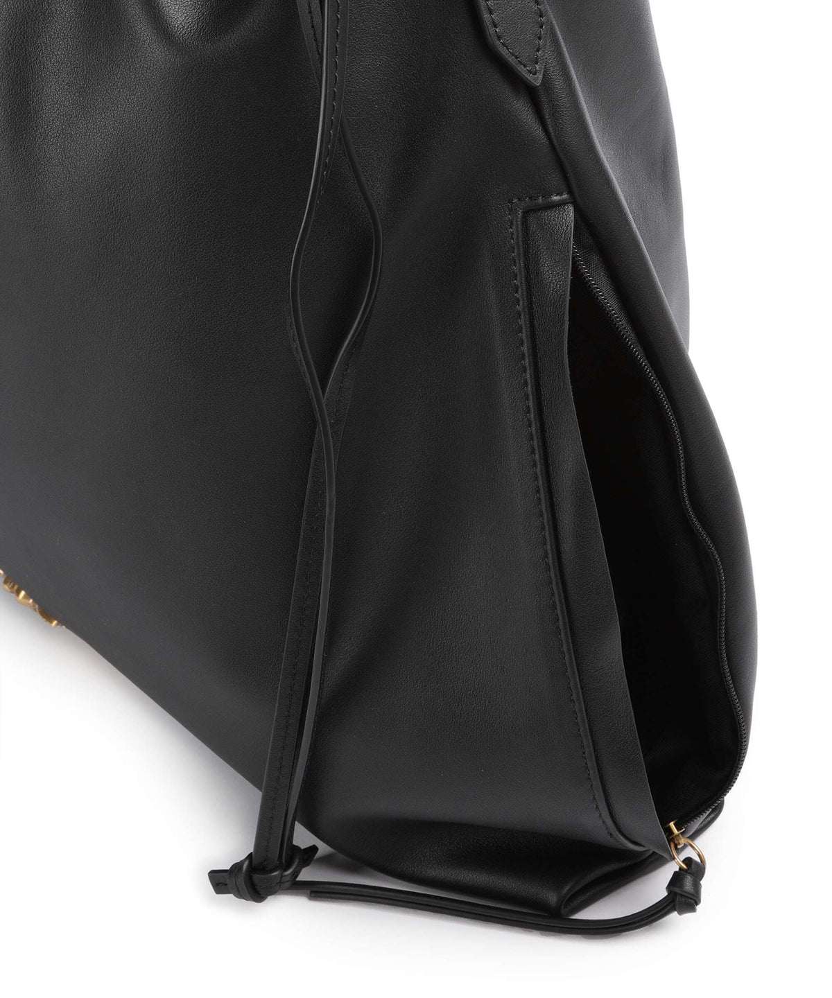 Pinko Extra Slouchy Bucket bag nero/antique gold