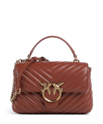 Pinko Love Lady Puff Mini Handbag arabo/antique gold