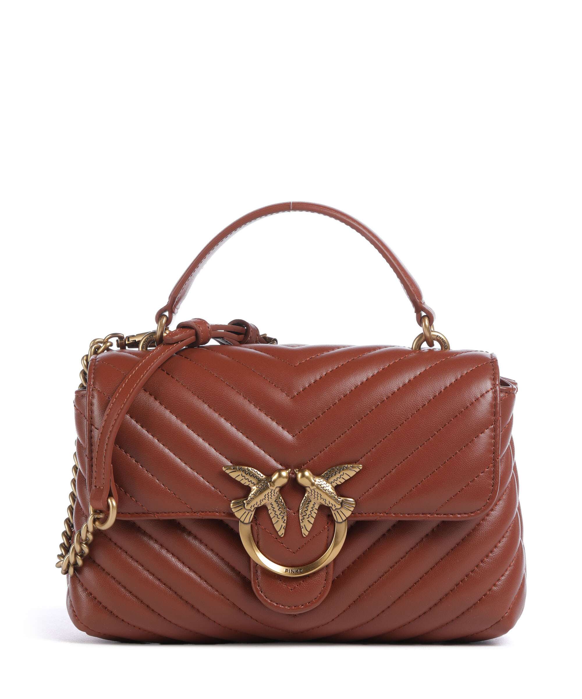 Pinko Love Lady Puff Mini Handbag arabo/antique gold