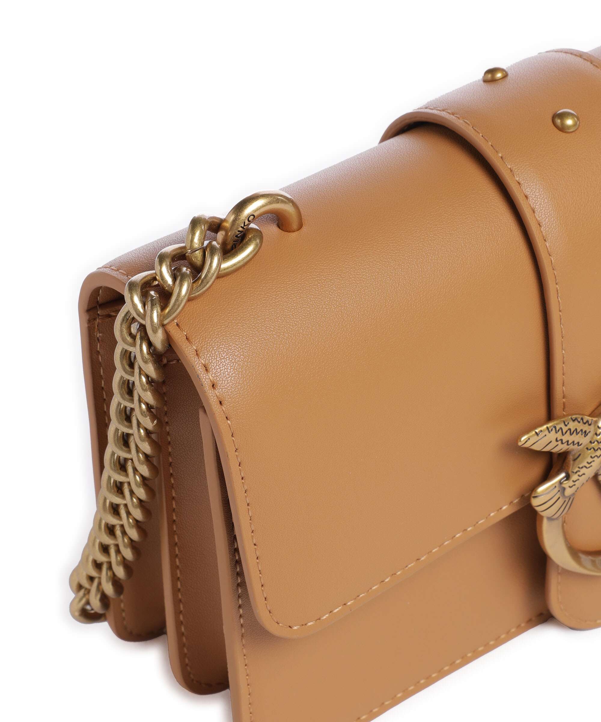 Pinko Love One Mini Crossbody bag torrone/antique gold