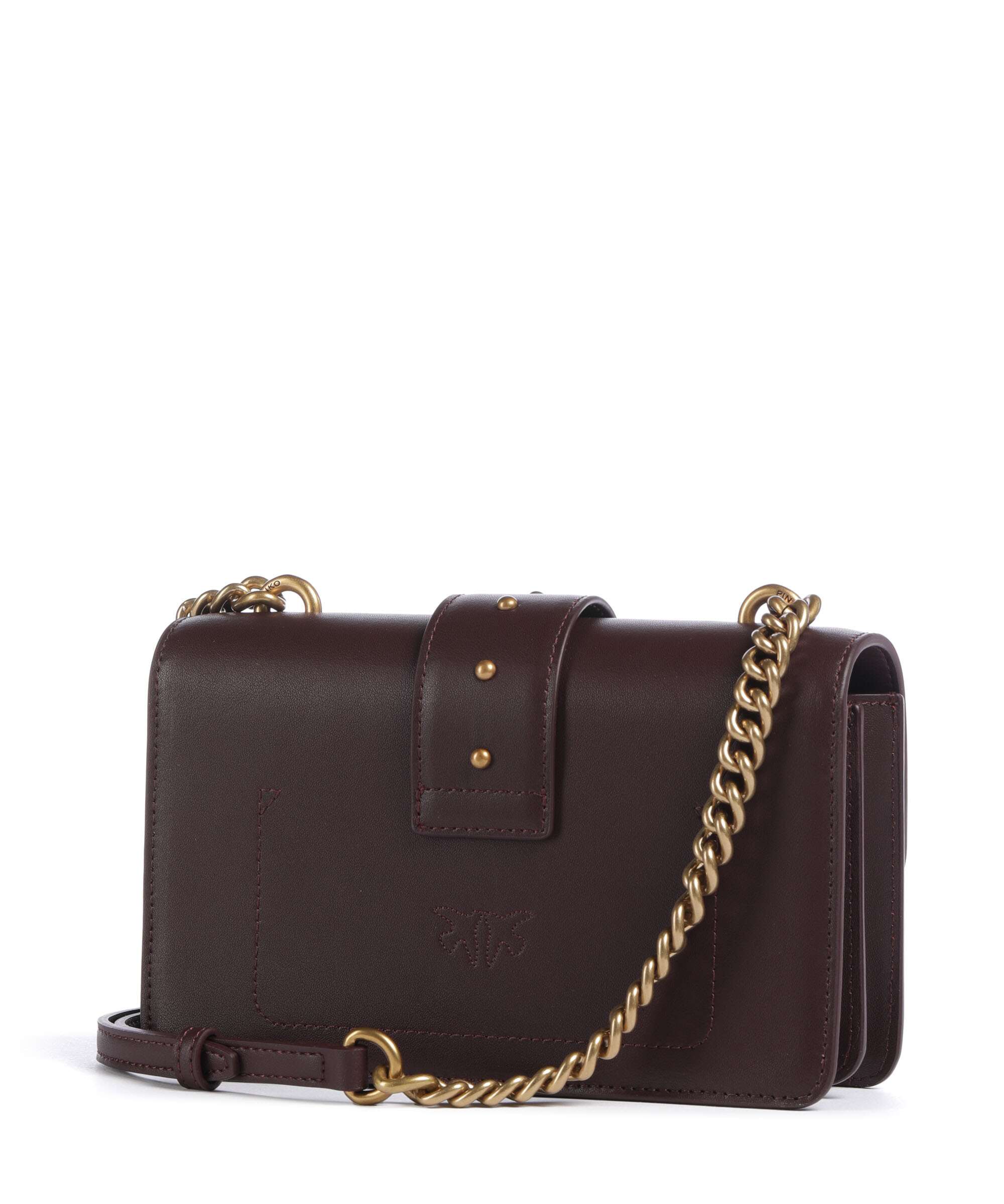 Pinko Love One Mini Crossbody bag uva di catawba/antique gold