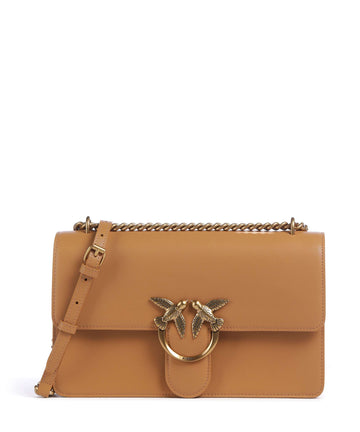 Pinko Love One Classic Shoulder bag torrone/antique gold