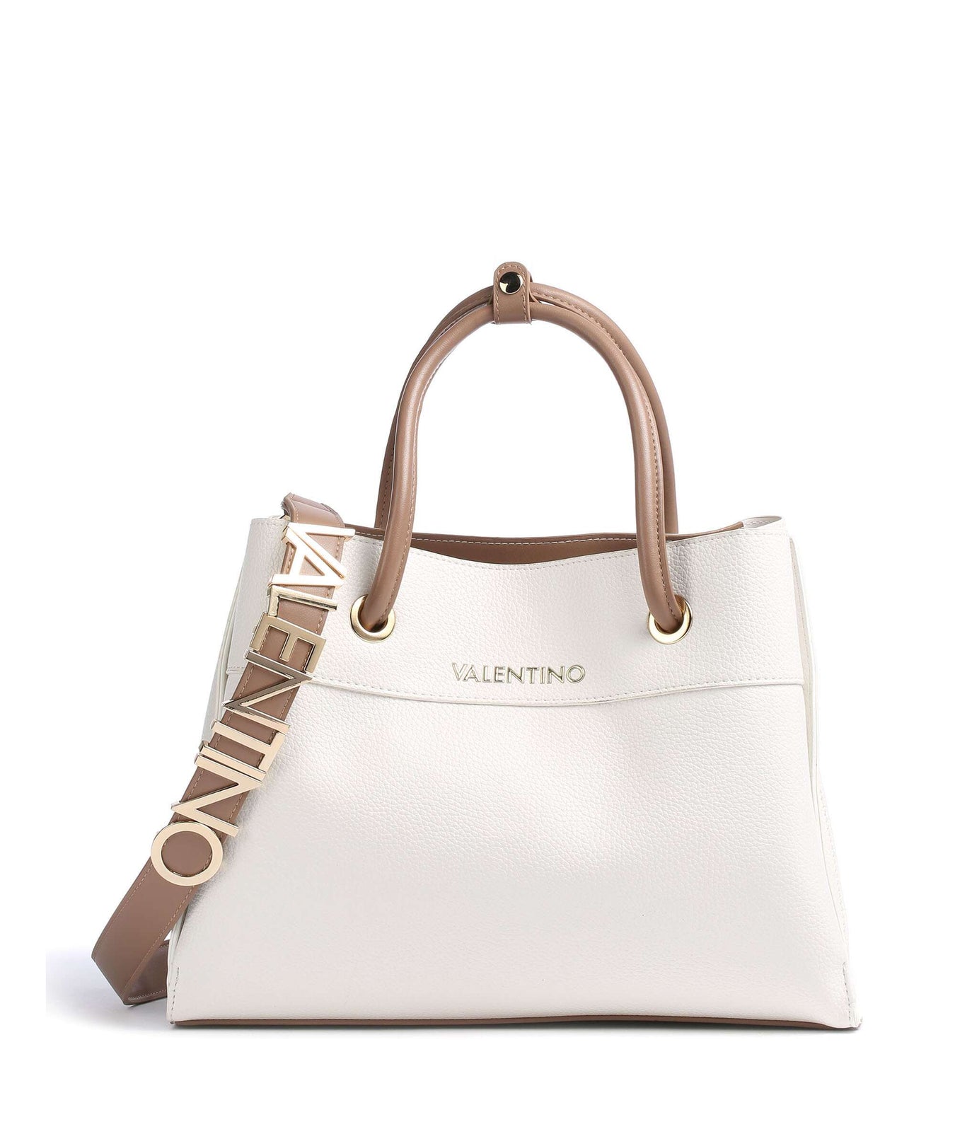 Valentino Bags Alexia Handbag bianc/cuoi